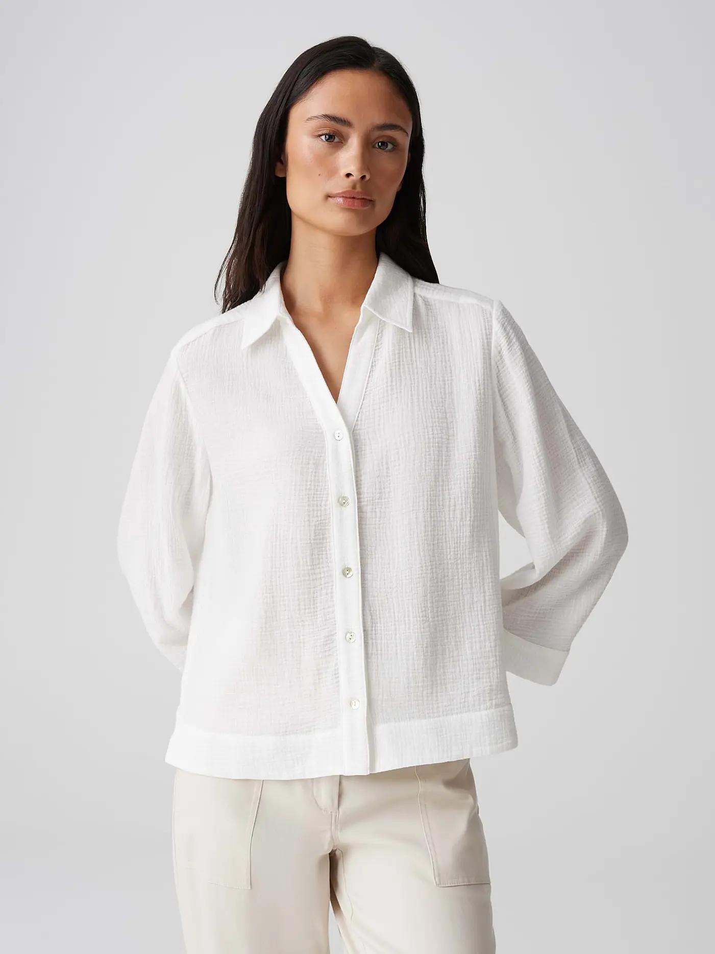 OPUS | Bluse FRATEA | creme